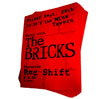 black ink on red paper flyer example